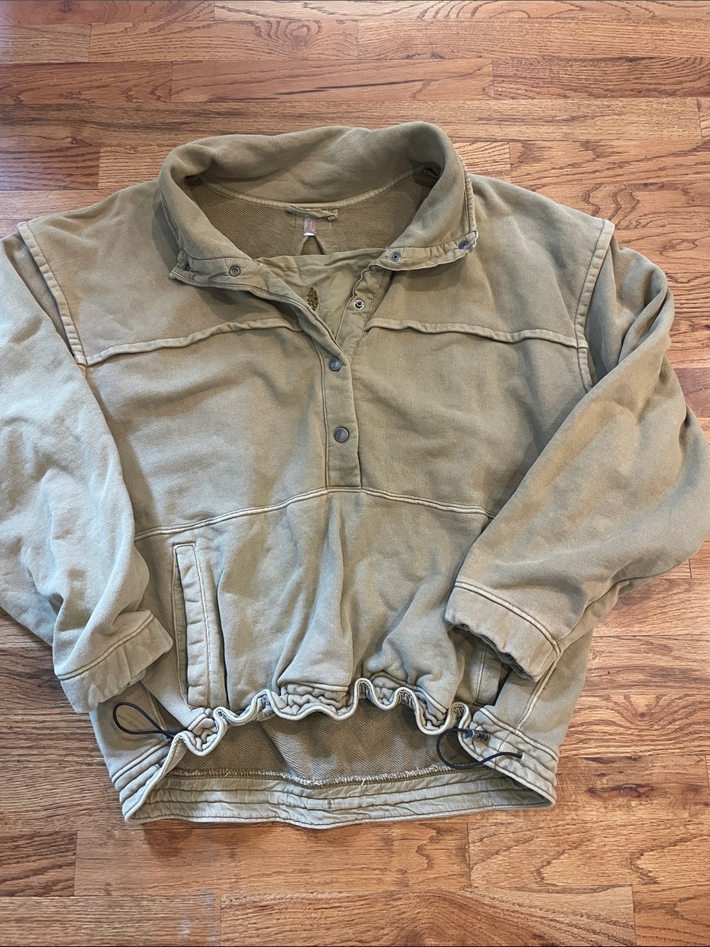 Free People Movement Drawstring Hoodie small